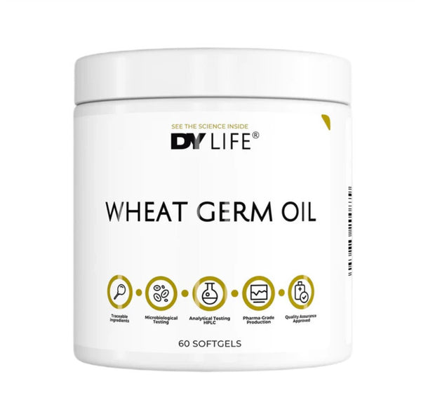DY LIFE Wheat Germ Oil - 60 cápsulas blandas - Sin sabor