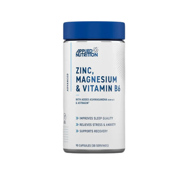 Zinc, Magnesium & Vitamin B6 +KSM66 Ashwagandha- 90 vcaps