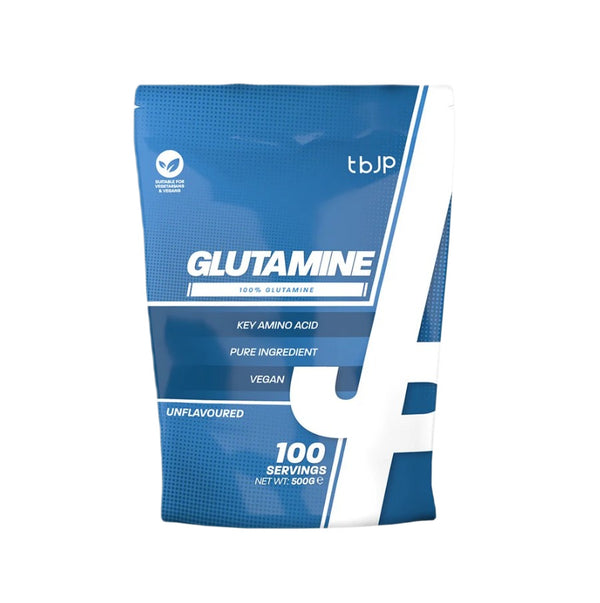 Glutamine, Unflavored - 500g Trained by JP