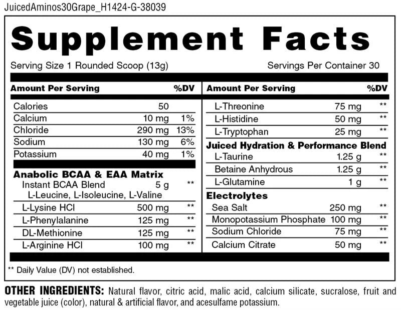 Animal Juiced Aminos - 375g