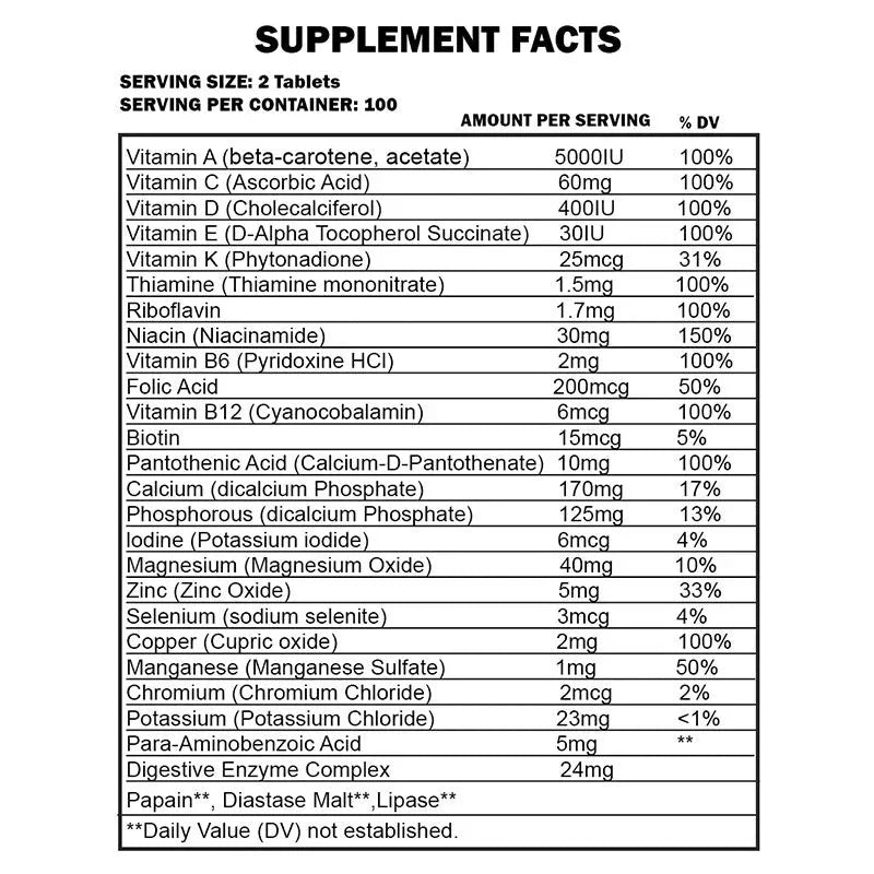 Daily Formula — 100 comprimidos