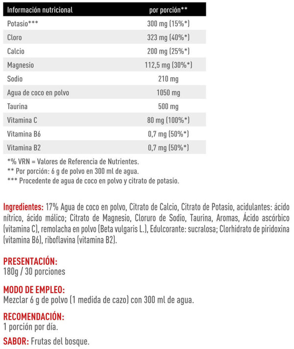 Hydration Powder · Wild Berry — 180 g