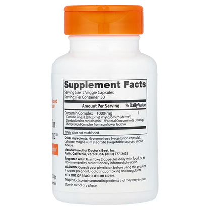 Curcumin Phytosome - 60 vcaps