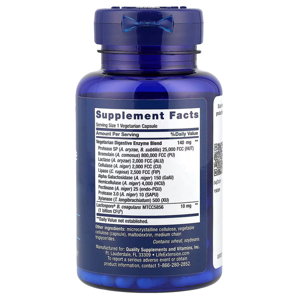 Enhanced Super Digestive Enzymes and Probiotics - 60 vcaps