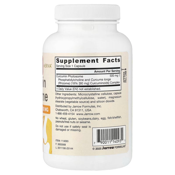 Curcumin Phytosome (Meriva), 500mg - 60 vcaps