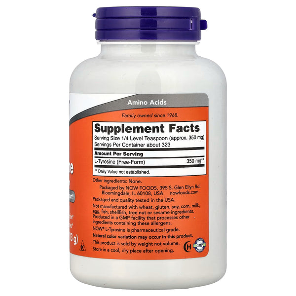 L-Tyrosine, Powder - 113g