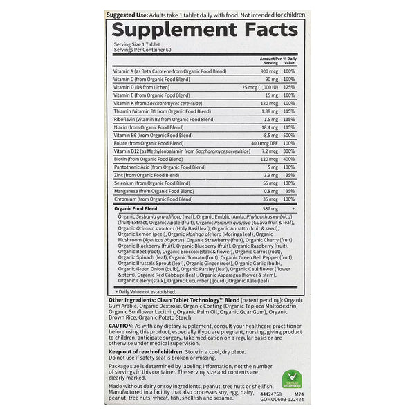 Mykind Men's Once Daily - 30 vegan tablets