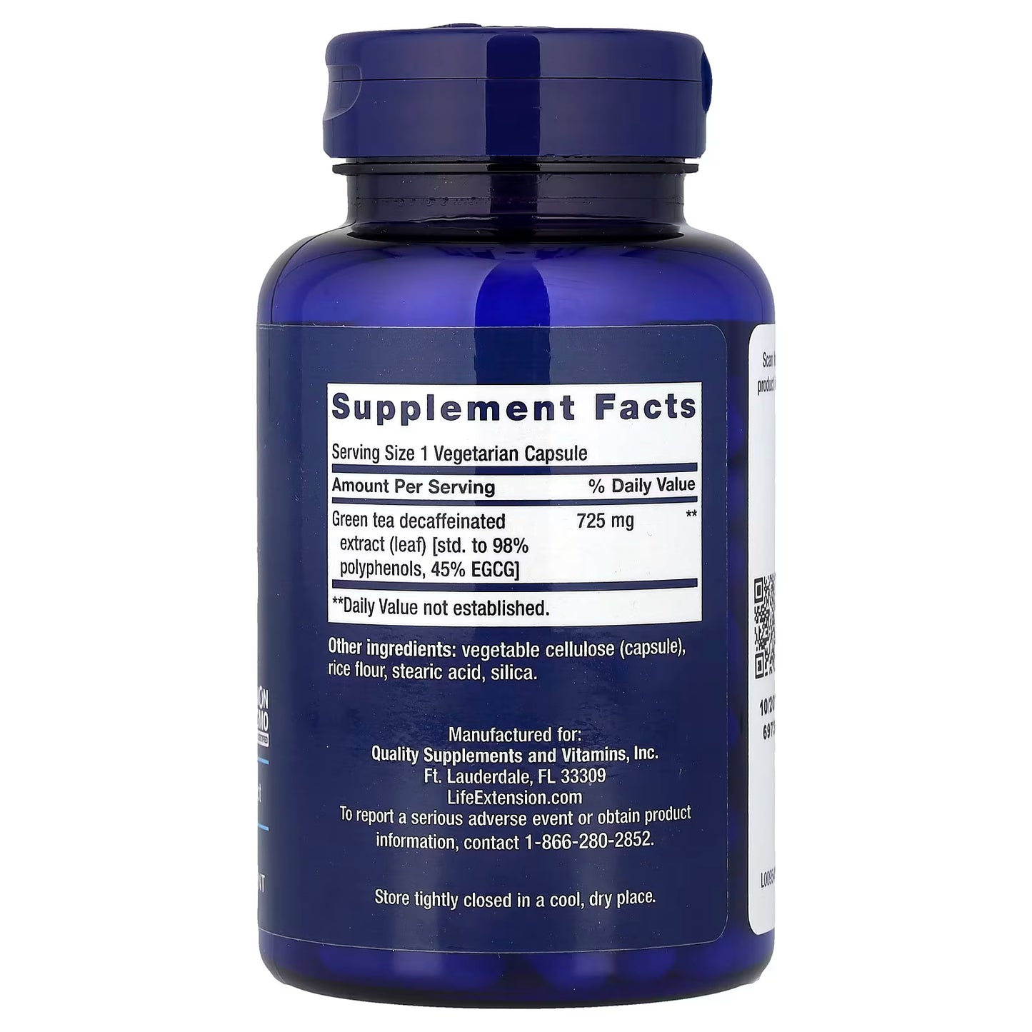 Mega Green Tea Extract - 100 vcaps