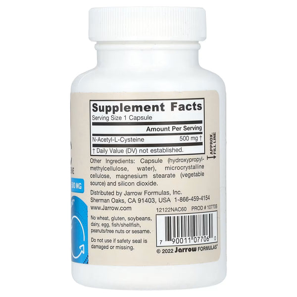 N-A-C, 500mg - 60 vcaps