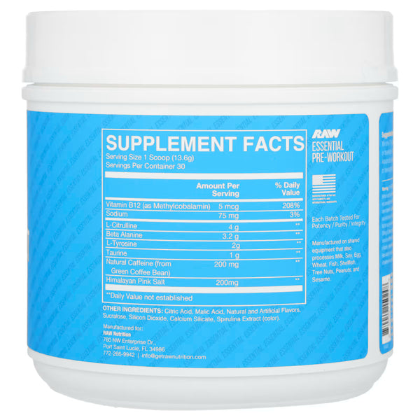 CBUM Essential Pre-Workout - 420g