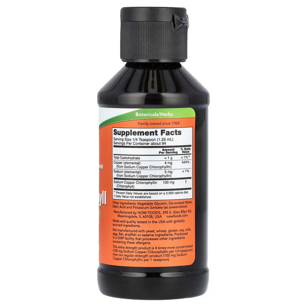 Extra Strength Liquid Chlorophyll, Unflavoured - 118 ml.