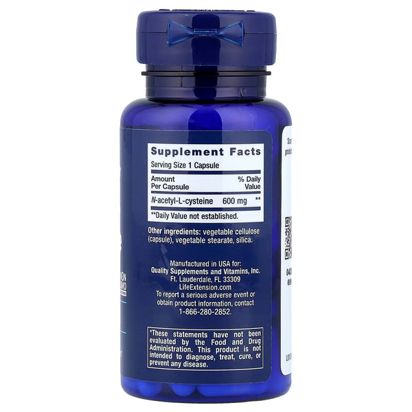 N-Acetyl-L-Cysteine, 600mg - 60 caps