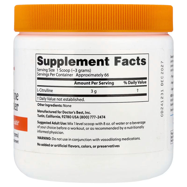 L-Citrulline Powder - 200g