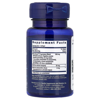 MacuGuard Ocular Support with Saffron & Astaxanthin - 60 softgels