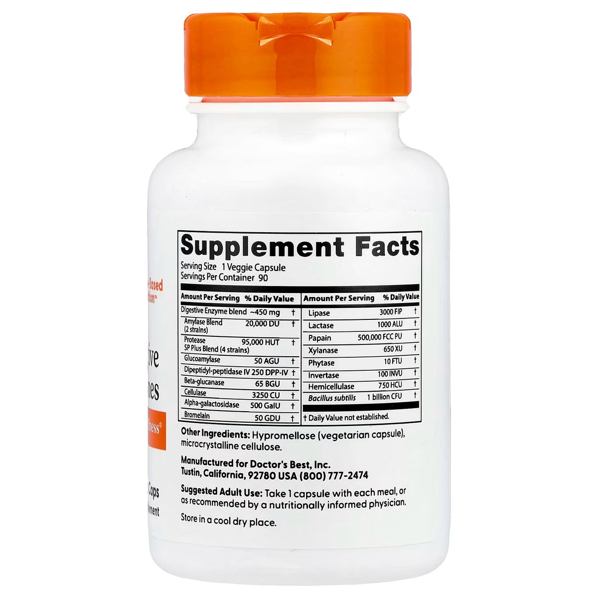 Digestive Enzymes - 90 vcaps