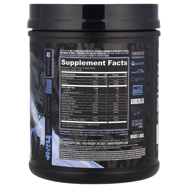 Godzilla Pre-Workout - 776g