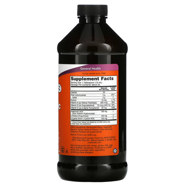 Liquid Hyaluronic Acid - 473 ml.