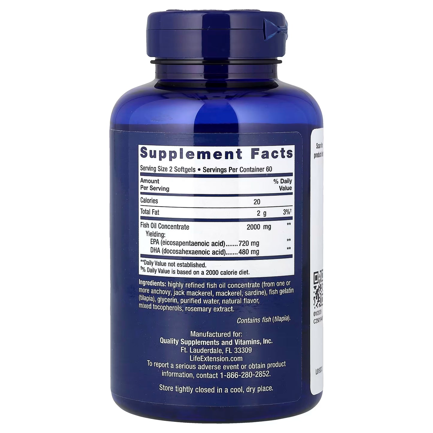 Mega EPA/DHA - 120 softgels