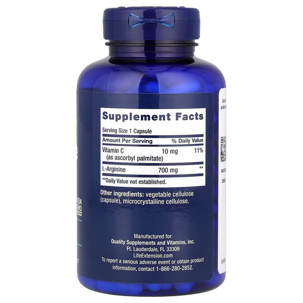 L-Arginine Caps, 700mg - 200 caps