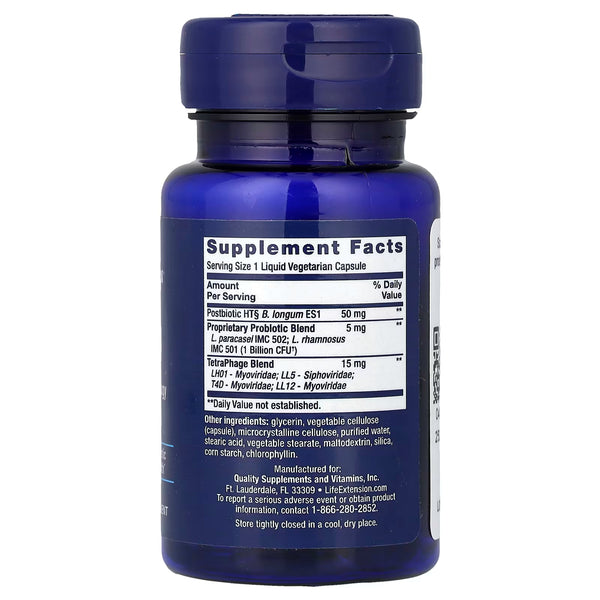Florassist GI with Phage Technology - 30 liquid vcaps