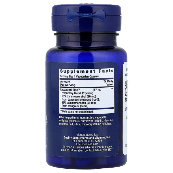Resveratrol Elite - 30 vcaps