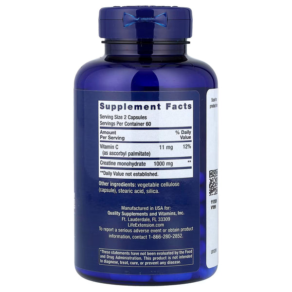 Creatine Capsules - 120 caps