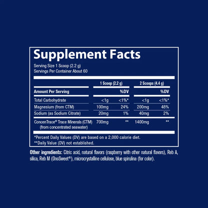 ConcenTrace Daily Mineral Powder - 132g