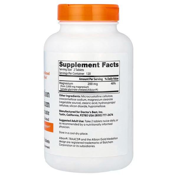 High Absorption Magnesium, 200mg - 240 tablets