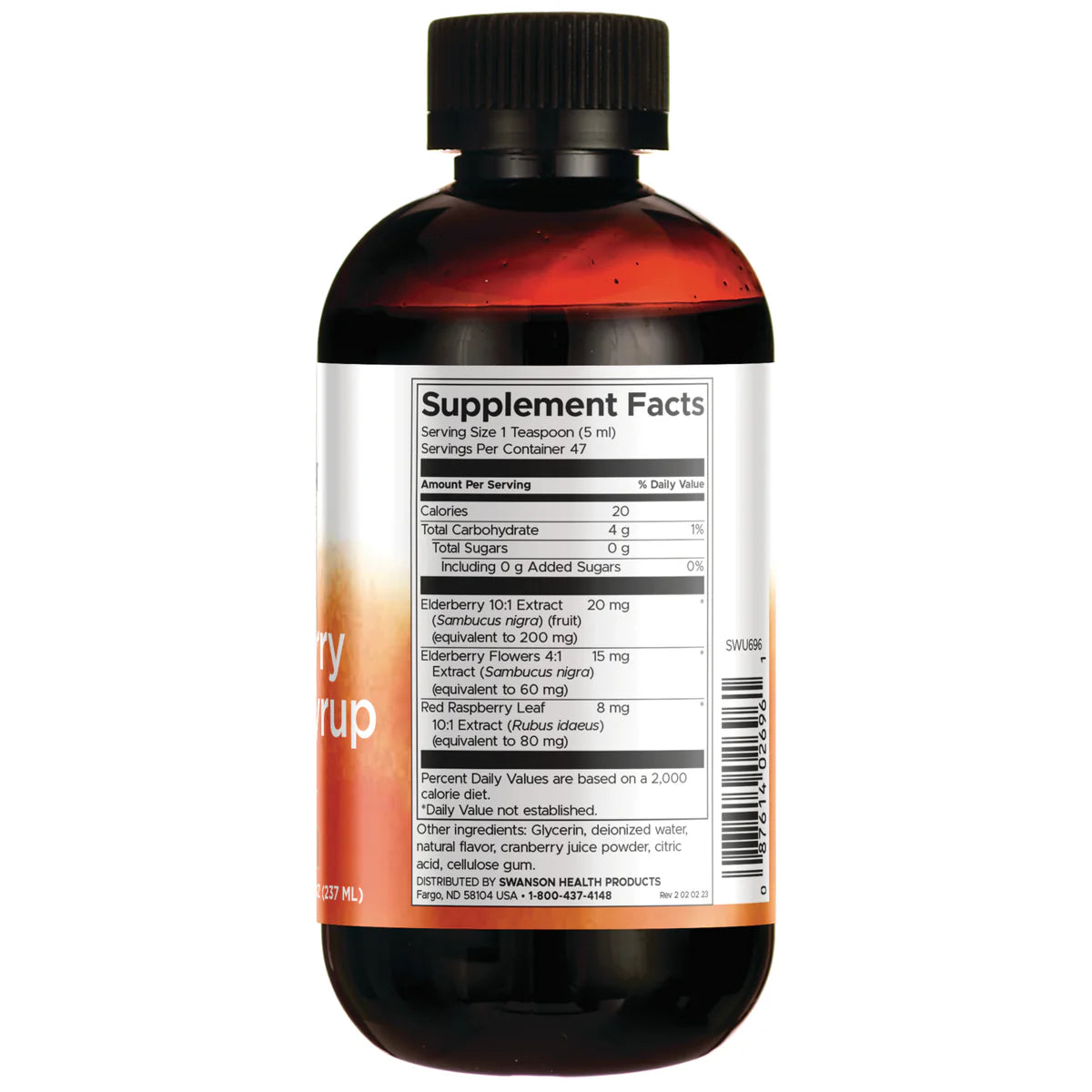 Elderberry Extract Syrup - 237 ml.