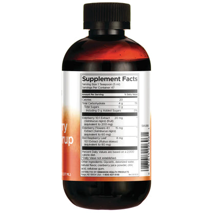 Elderberry Extract Syrup - 237 ml.