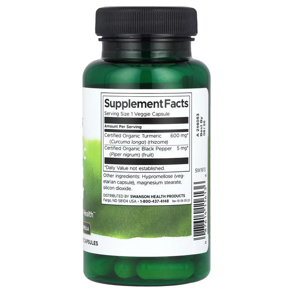 Turmeric & Black Pepper - 60 vcaps