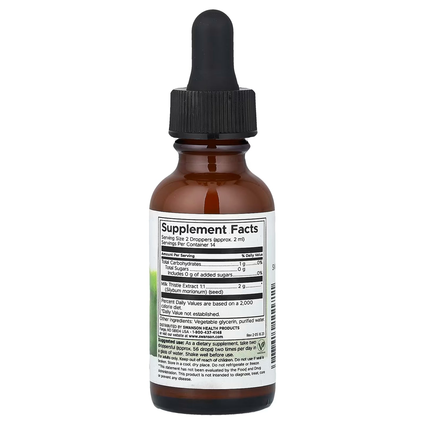 Milk Thistle Liquid Extract - 29 ml.
