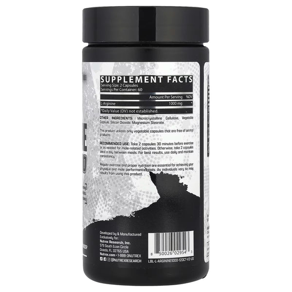 L-Arginine 1000 - 120 caps
