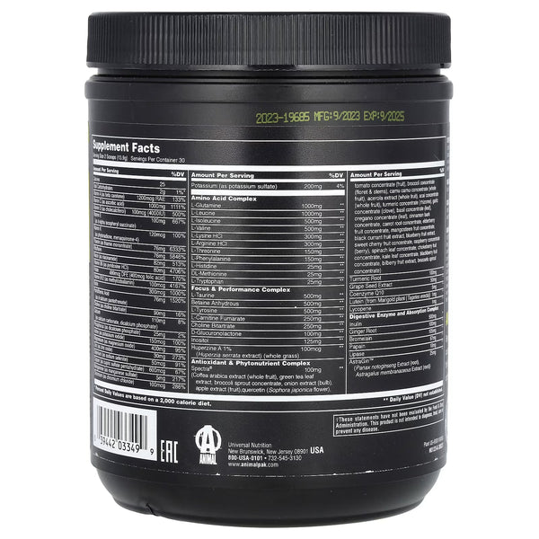 Animal Pak, Orange - 342g