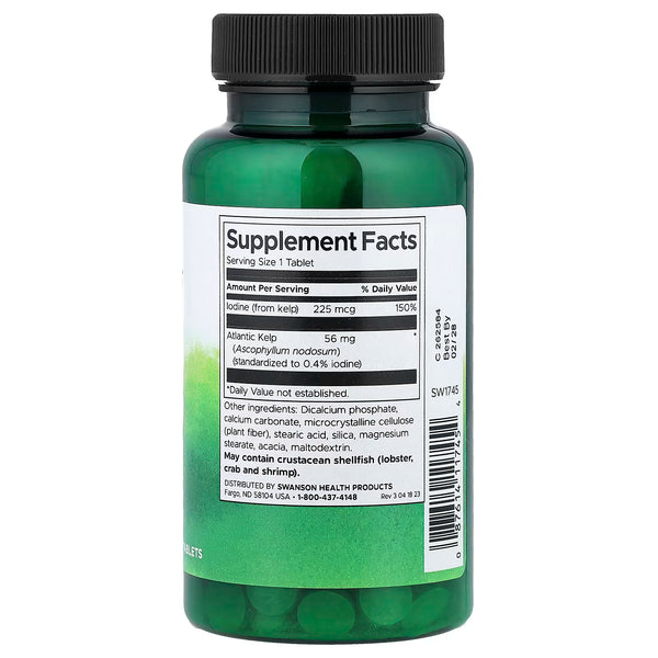 Kelp Iodine Source - 250 tablets