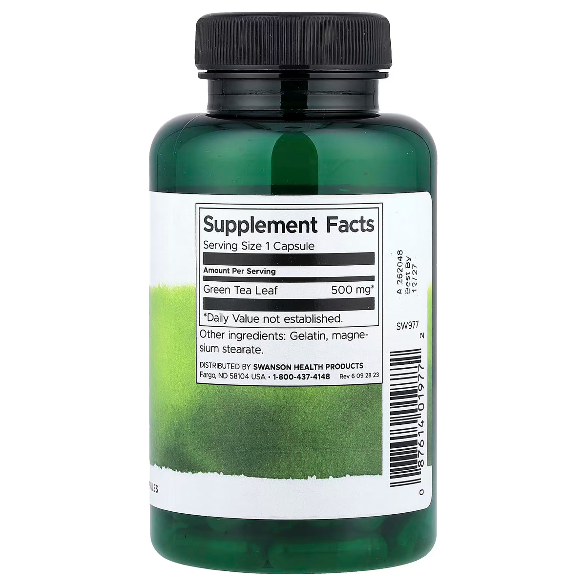 Green Tea, 500mg - 100 caps