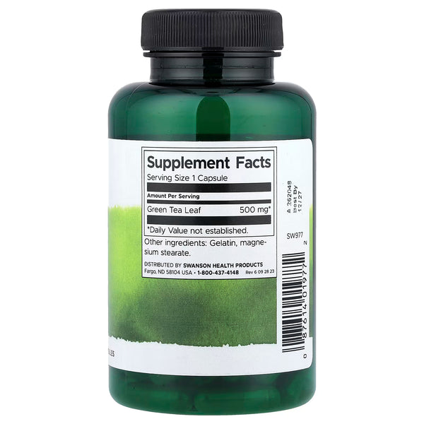 Green Tea, 500mg - 100 caps