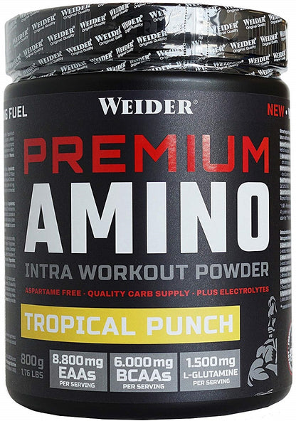 Premium Amino — 800 g · Naranja fresca · 800 g
