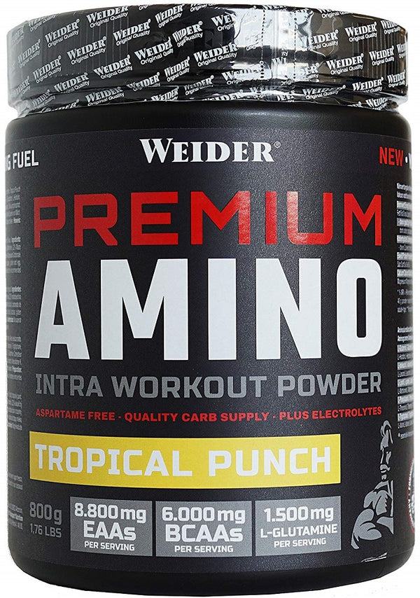 Premium Amino — 800 g · Naranja fresca · 800 g