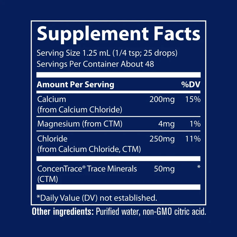 Ionic Calcium, 200mg - 59 ml.