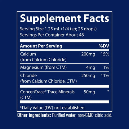 Ionic Calcium, 200mg - 59 ml.