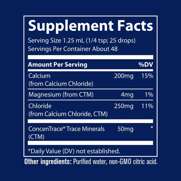 Ionic Calcium, 200mg - 59 ml.