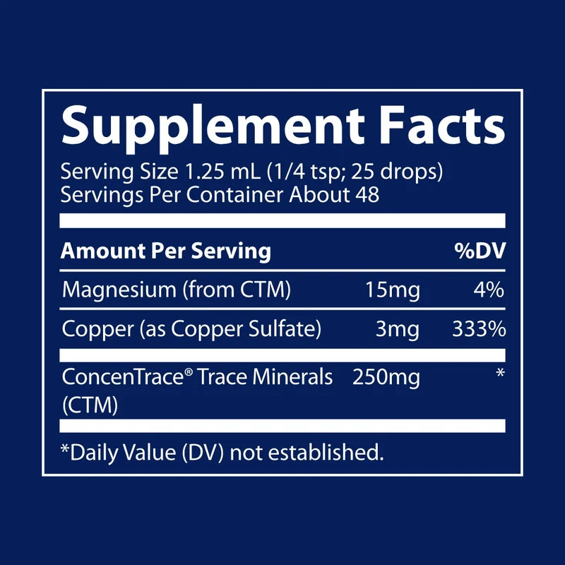 Ionic Copper, 3mg - 59 ml.