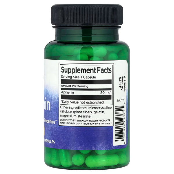 Apigenin, 50mg - 90 caps