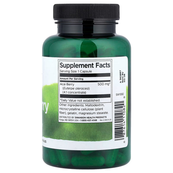 Acai Berry, 500mg - 120 caps