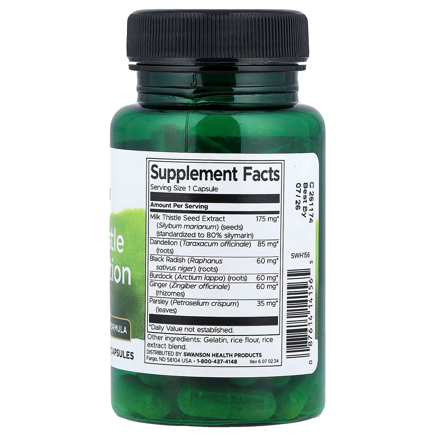 Milk Thistle Combination - 60 caps
