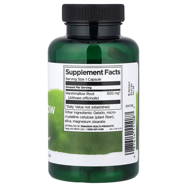 Marshmallow Root, 500mg - 90 caps