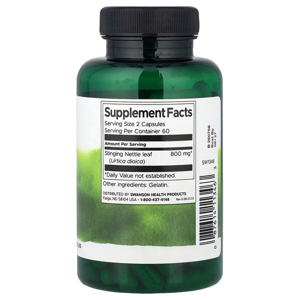 Stinging Nettle Leaf, 400mg - 120 caps