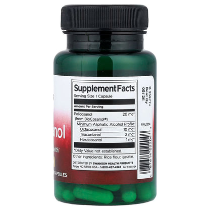 Policosanol, 20mg - 60 caps