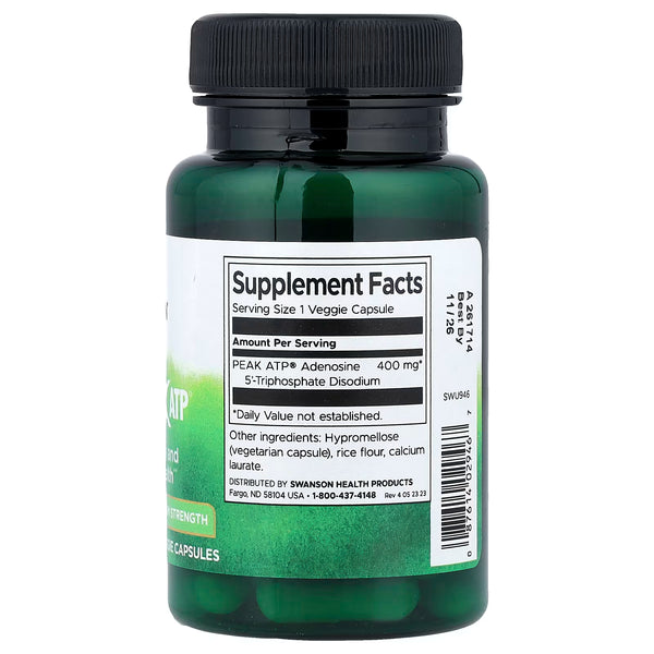 Peak ATP Maximum Strength - 30 vcaps